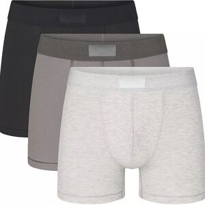 SKIMS Men's Cotton 3'' Boxer Briefs - 3 Pack